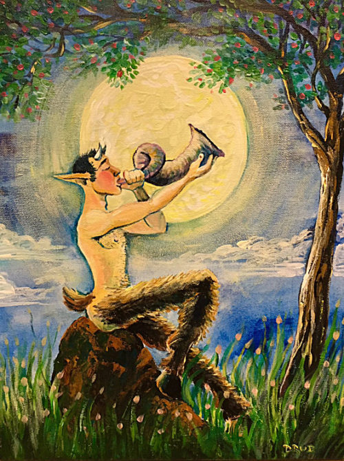 Spring Song - an erotic painting by Drub